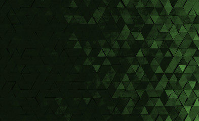 Obraz premium Geometric style background with triangles. 3d rendering.