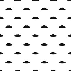 Cloud pattern seamless vector repeat geometric for any web design