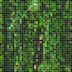 abstract vector square pixel mosaic background