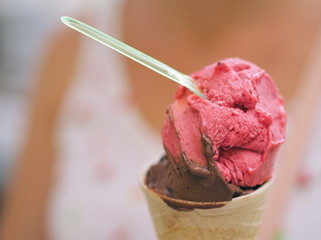 Ice Cream Closeup