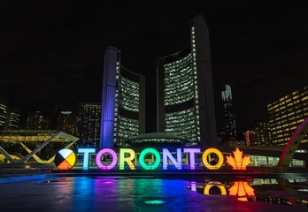 Cercles muraux Toronto Signe de Toronto II