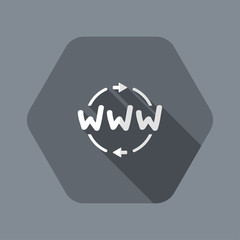 Data transfer online concept