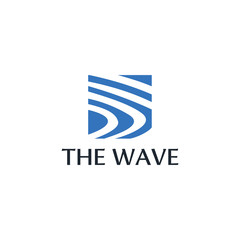 sun wave icon vector illustration design logo