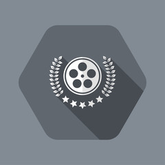 Film award symbol icon