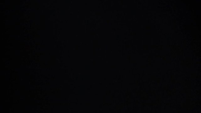 Fire cloud in slow motion isolated on black, 500 fps