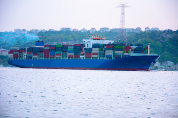 container ship
