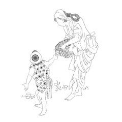 japanese colouring page