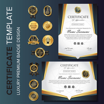 new template certificate