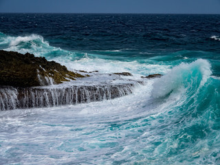 Views around the Caribbean Island of Curacao