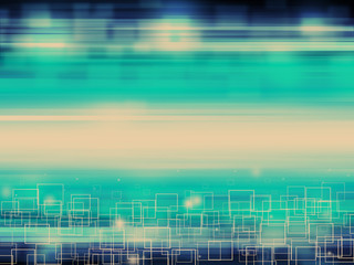 Blue technology background and abstract digital tech circle.copy space.