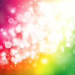 Colorful sparkle rays lights with bokeh elegant abstract background. Dust sparks background.