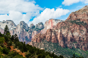 Zion National Park - Mountain view