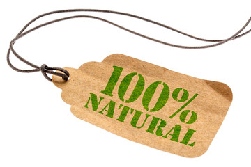 100% natural isolated tag