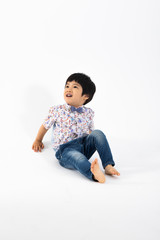 男の子のポートレート