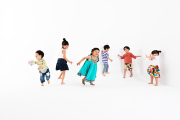 子供たちのポートレート