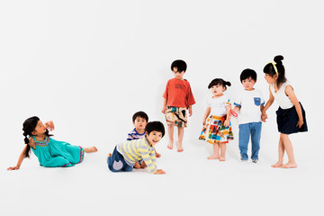 子供たちのポートレート