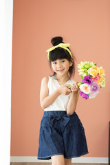 女の子のポートレート