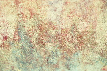 Chipped painted background from the bottom of an old boat