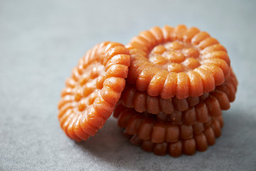 Yakgwa, Korean traditional honey cookie 
