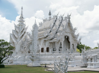 Naklejka premium The beautiful temples in Thailand.