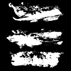 Fototapeta premium Ink vector brush strokes background. Vector illustration. Grunge texture.