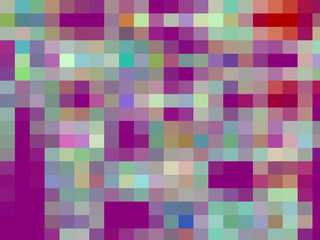 Pink silvery green squares texture, abstract background