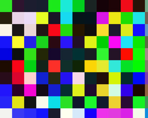 Abstract mosaic background with squares, colors