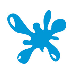 Water drop icon vector