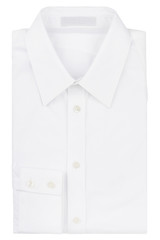 folded white shirt