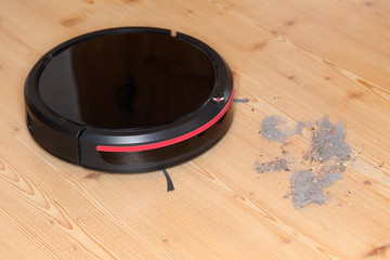 Staubsaugen mit dem Roboter