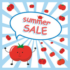 Summer concept image