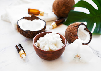 Coconut natural spa ingredients