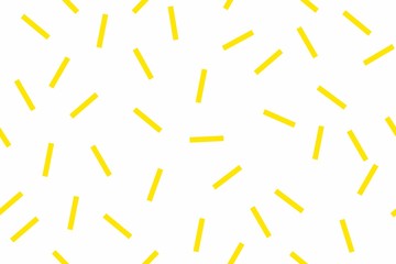 Seamless white background with yellow rectangles. The rectangles are arranged randomly.