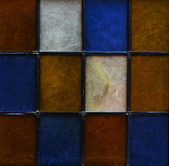 Fototapeta premium Buntes Fenstermosaik