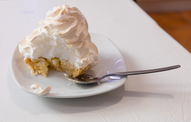 Cake with meringue, Peru