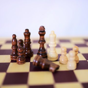 Schach Chess Figurgen Spielbrett Muster Familie Systemische Aufstellung Therapie Gruppe