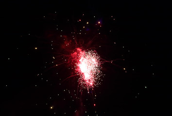 Festive salute, light show at the festival