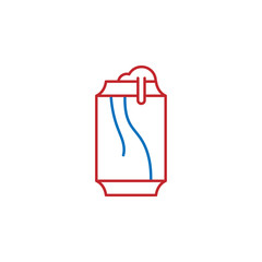 USA, beverage icon. Element of USA culture icon. Thin line icon for website design and development, app development. Premium icon