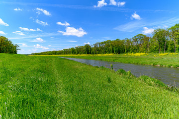 Landschaft in Sachsen, Frühling, Natur