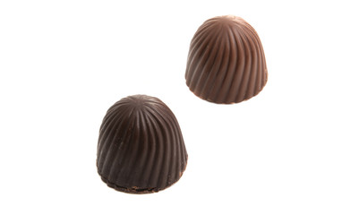 chocolate candy isolated