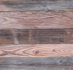 Aged rustic wooden planks, top view, copy-space