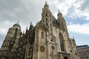 Fototapeta na wymiar St Stephen's church of Vienna.