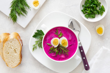 cold beetroot soup