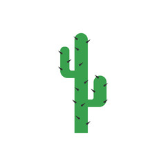 Cactus icon design template vector