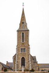 Fototapeta na wymiar Ardevon. Eglise Notre Dame, Manche, Normandie. France