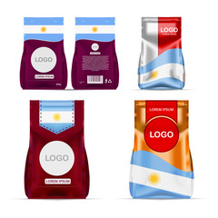 Colored in national production of Argentina Foil Food Snack Sachet Bag Packaging For Coffee, Salt, Sugar, Pepper, Spices, Sachet, Sweets, Chips, Cookies