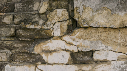 Background image of old brick walls