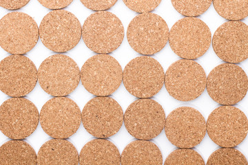 Round cork washers