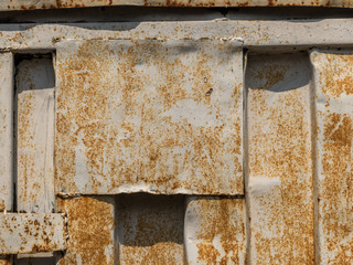 The background image of the rust and old paint and the text field