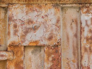 The background image of the rust and old paint and the text field